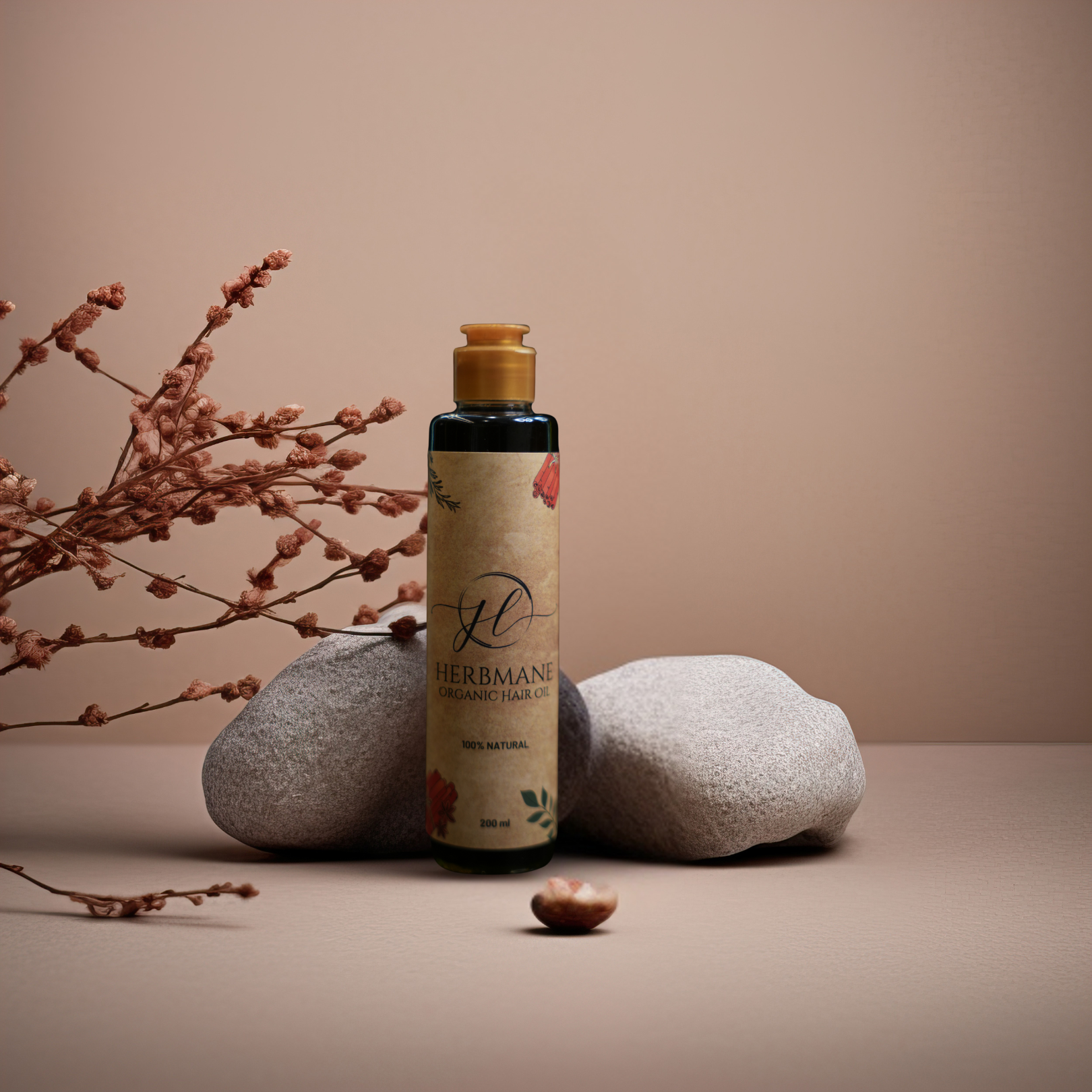 Herbmane Orgnaic Hair Oil - 200 ml